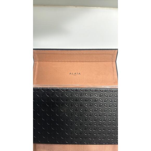 ALAÏA 61mm Cat Eye Sunglasses silver blue - Picture 8 of 12